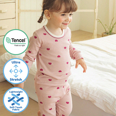 Tencel Pink Minibly Sleep Set (Slim Fit) 2501C30