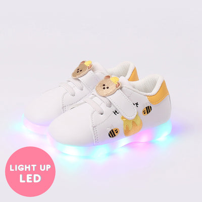 Yellow Honey Bear LED Sneakers 2503OZ18